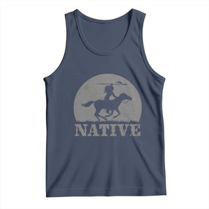 Northwest Native American Knight Pride Mountain Warrior Tank Top