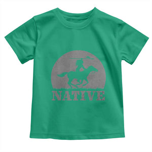 Northwest Native American Knight Pride Mountain Warrior Toddler T Shirt