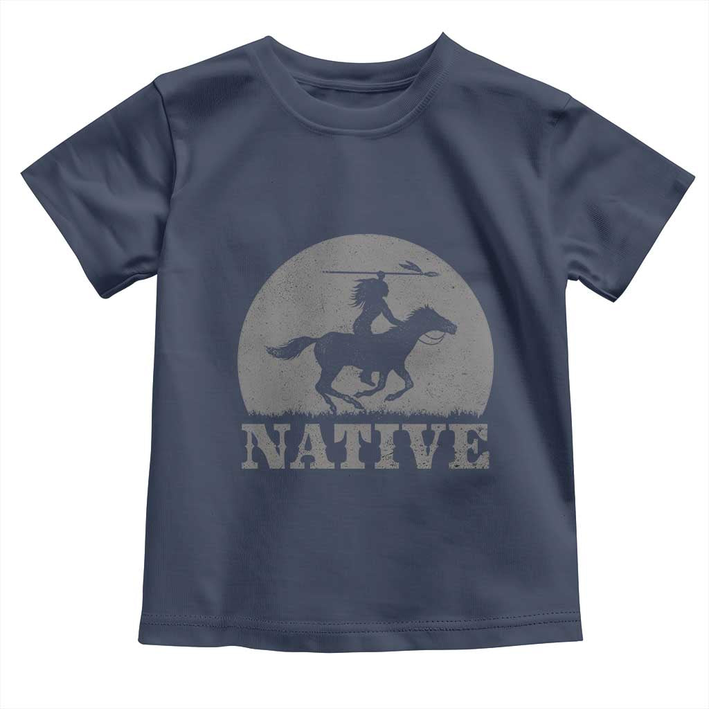 Northwest Native American Knight Pride Mountain Warrior Toddler T Shirt