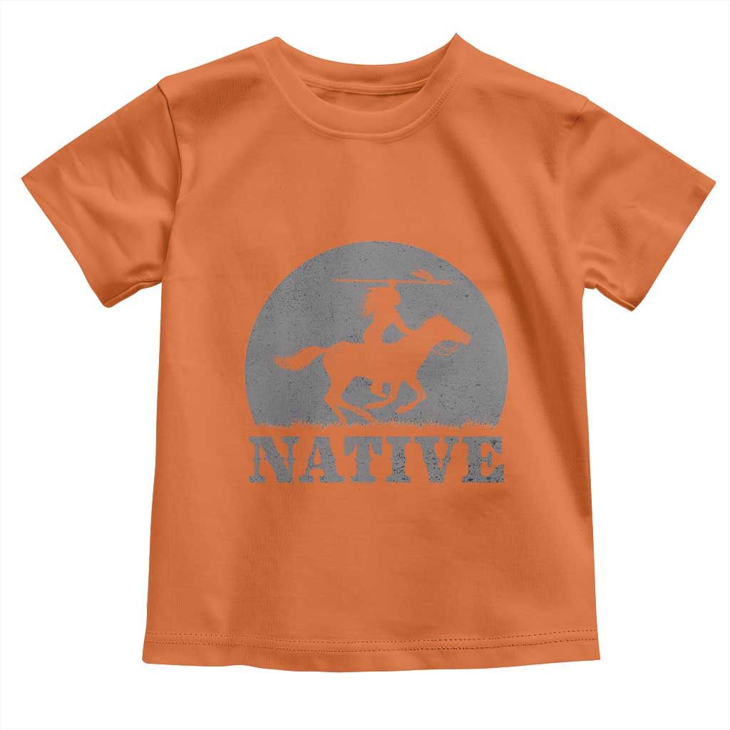 Northwest Native American Knight Pride Mountain Warrior Toddler T Shirt