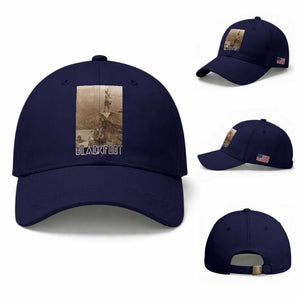 Blackfoot Native American Indians At Glacier National Park Baseball Cap