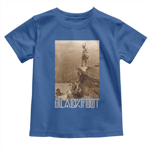 Blackfoot Native American Indians At Glacier National Park Toddler T Shirt