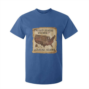 United States Without Illegal Aliens T Shirt For Kid Native Land Map