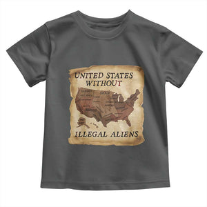 United States Without Illegal Aliens Toddler T Shirt Native Land Map