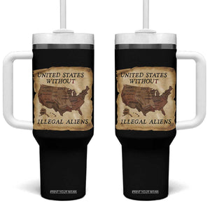 United States Without Illegal Aliens Tumbler With Handle Native Land Map