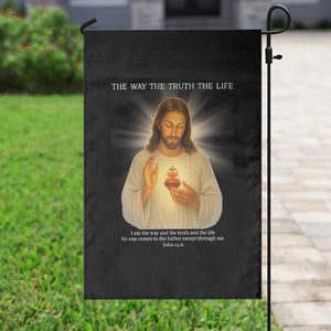 Jesus Christian Christmas Garden Flag Cross Bible Verse Inspirational TS14 Print Your Wear