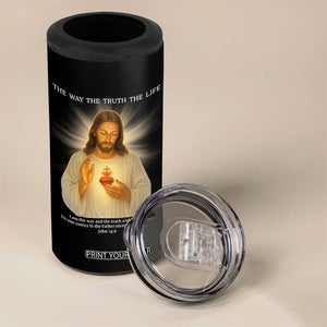 Jesus Christian Christmas 4 in 1 Can Cooler Tumbler Cross Bible Verse Inspirational TS14 Print Your Wear