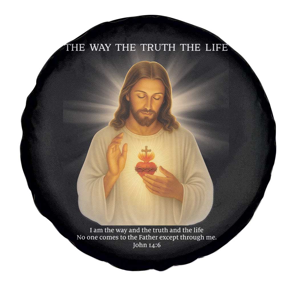 Jesus Christian Christmas Spare Tire Cover Cross Bible Verse Inspirational TS14 Print Your Wear
