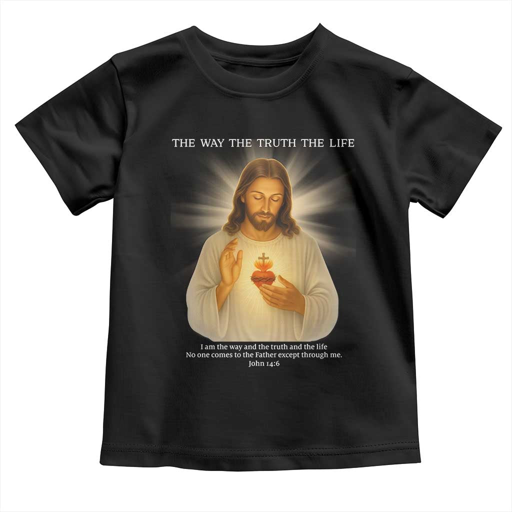 Jesus Christian Christmas Toddler T Shirt Cross Bible Verse Inspirational TS14 Black Print Your Wear
