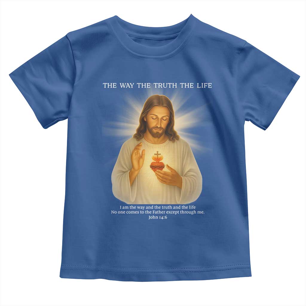 Jesus Christian Christmas Toddler T Shirt Cross Bible Verse Inspirational TS14 Royal Blue Print Your Wear