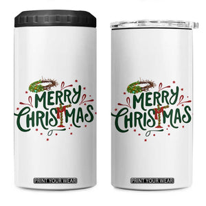 Jesus Christian Christmas 4 in 1 Can Cooler Tumbler TS14 One Size: 16 oz White Print Your Wear
