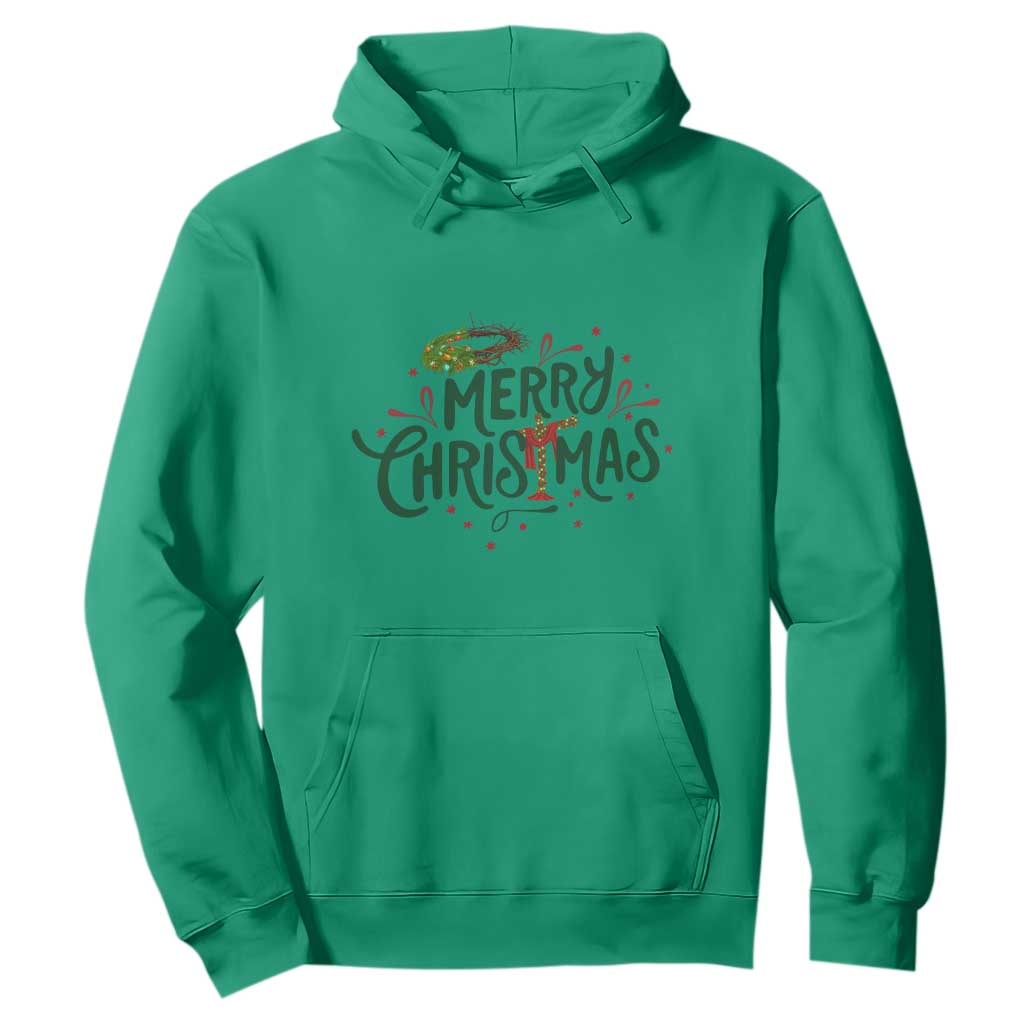 Jesus Christian Christmas Hoodie TS14 Irish Green Print Your Wear