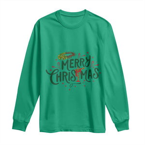 Jesus Christian Christmas Long Sleeve Shirt TS14 Irish Green Print Your Wear