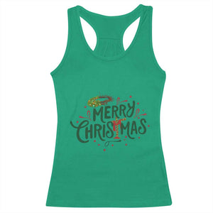 Jesus Christian Christmas Racerback Tank Top TS14 Irish Green Print Your Wear