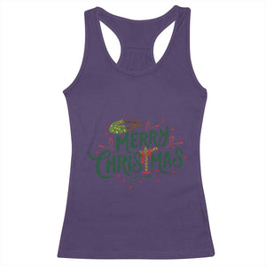 Jesus Christian Christmas Racerback Tank Top TS14 Purple Print Your Wear