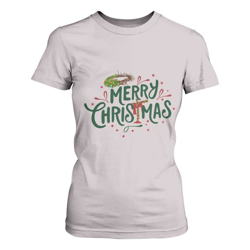 Jesus Christian Christmas T Shirt For Women TS14 Ice Gray Print Your Wear