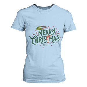 Jesus Christian Christmas T Shirt For Women TS14 Light Blue Print Your Wear