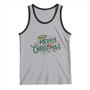 Jesus Christian Christmas Tank Top TS14 Athletic Heather Black Print Your Wear