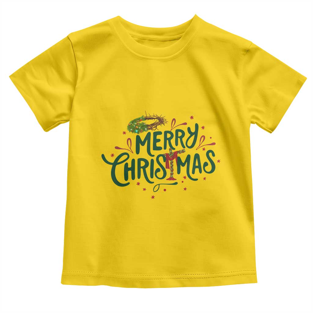 Jesus Christian Christmas Toddler T Shirt TS14 Daisy Print Your Wear