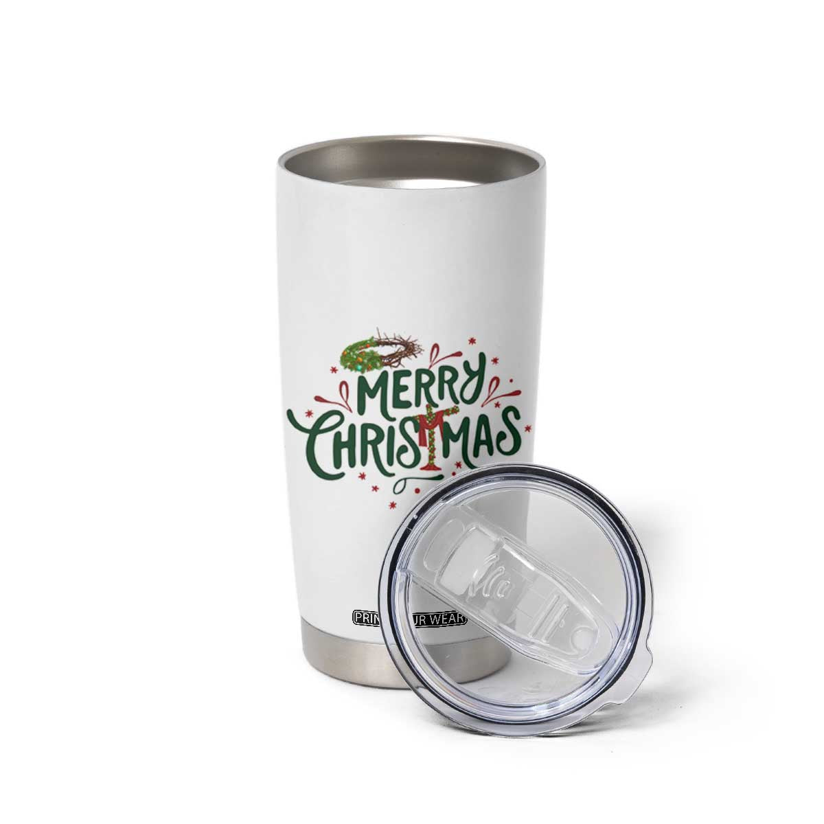 Jesus Christian Christmas Tumbler Cup TS14 Print Your Wear