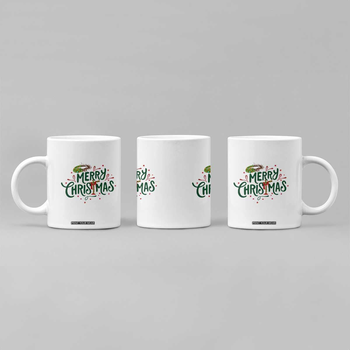 Jesus Christian Christmas Coffee Mug TS14 Print Your Wear