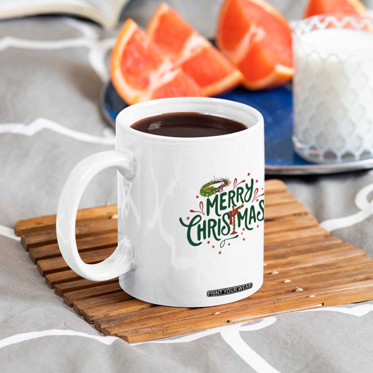 Jesus Christian Christmas Coffee Mug TS14 Print Your Wear