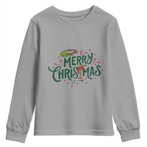Jesus Christian Christmas Youth Sweatshirt TS14 Sport Gray Print Your Wear