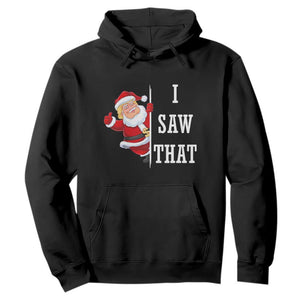 Funny Trump Christmas Hoodie I Saw That Meme TS14 Black Print Your Wear