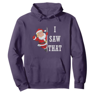Funny Trump Christmas Hoodie I Saw That Meme TS14 Purple Print Your Wear