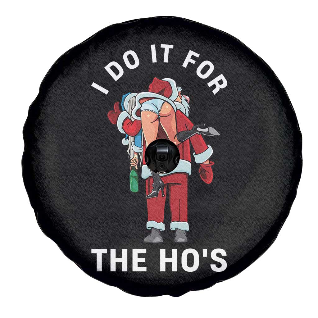 Funny Santa Christmas Spare Tire Cover I Do It For The Ho Ho Ho TS14 Print Your Wear