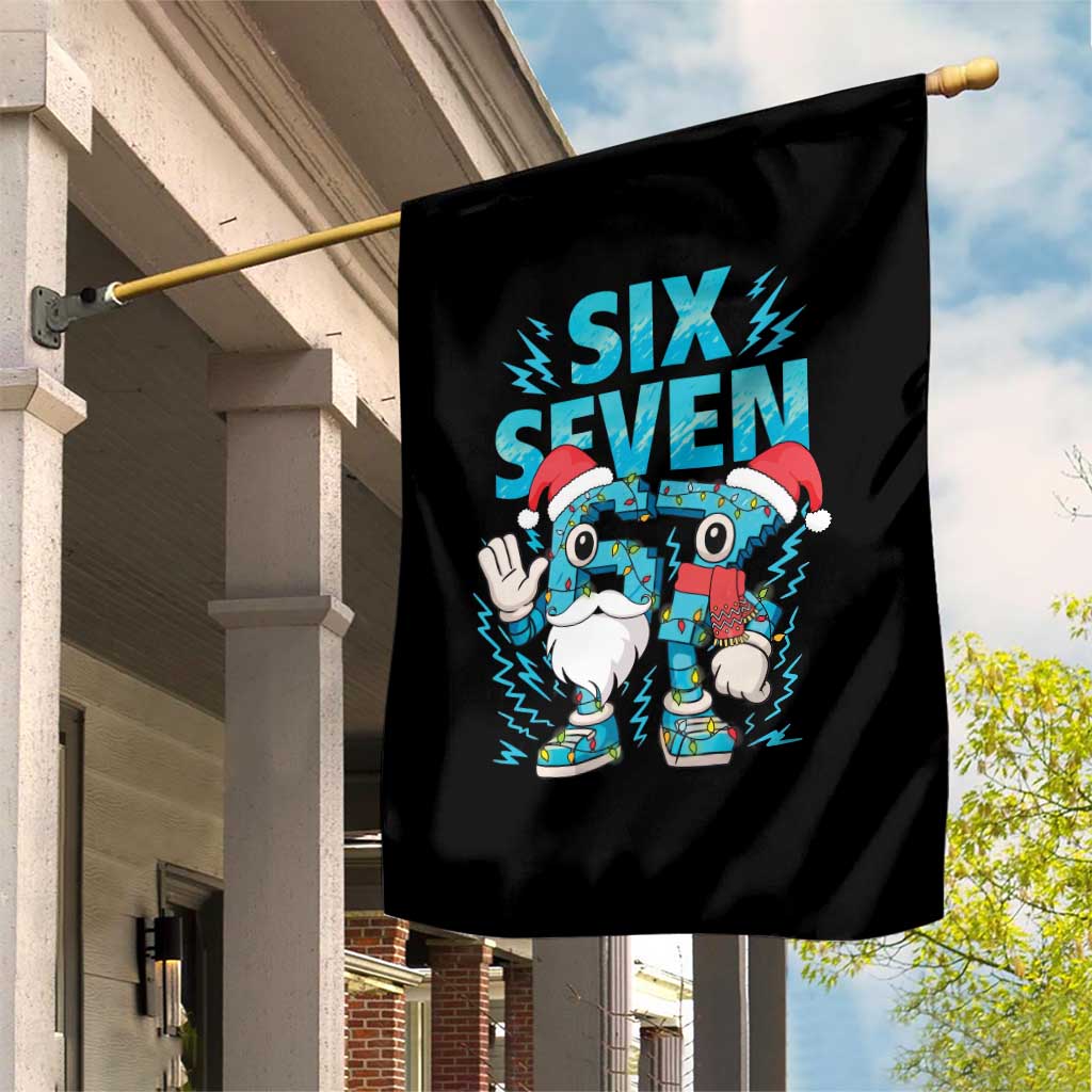 67 Six Seven Christmas Garden Flag Funny Italian Brainrot Meme TS14 Print Your Wear