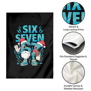 67 Six Seven Christmas Garden Flag Funny Italian Brainrot Meme TS14 Print Your Wear