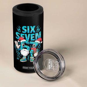 67 Six Seven Christmas 4 in 1 Can Cooler Tumbler Funny Italian Brainrot Meme TS14 Print Your Wear