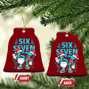 67 Six Seven Christmas Ceramic Ornament Funny Italian Brainrot Meme TS14 Print Your Wear