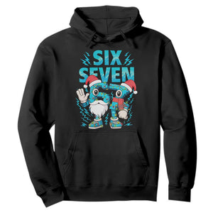 67 Six Seven Christmas Hoodie Funny Italian Brainrot Meme TS14 Black Print Your Wear