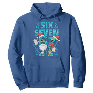 67 Six Seven Christmas Hoodie Funny Italian Brainrot Meme TS14 Royal Blue Print Your Wear