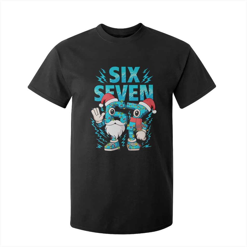 67 Six Seven Christmas T Shirt For Kid Funny Italian Brainrot Meme TS14 Black Print Your Wear