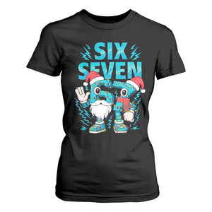 67 Six Seven Christmas T Shirt For Women Funny Italian Brainrot Meme TS14 Black Print Your Wear