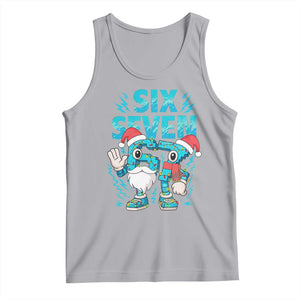 67 Six Seven Christmas Tank Top Funny Italian Brainrot Meme TS14 Athletic Heather Print Your Wear