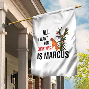 Marcus The Worm Robert Meme Garden Flag All I Want For Christmas Is Marcus TS14 Print Your Wear