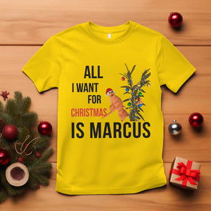 Marcus The Worm Robert Meme T Shirt All I Want For Christmas Is Marcus TS14 Daisy Print Your Wear