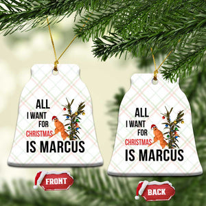 Marcus The Worm Robert Meme Ceramic Ornament All I Want For Christmas Is Marcus TS14 Print Your Wear