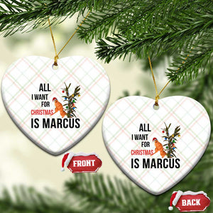 Marcus The Worm Robert Meme Ceramic Ornament All I Want For Christmas Is Marcus TS14 Print Your Wear