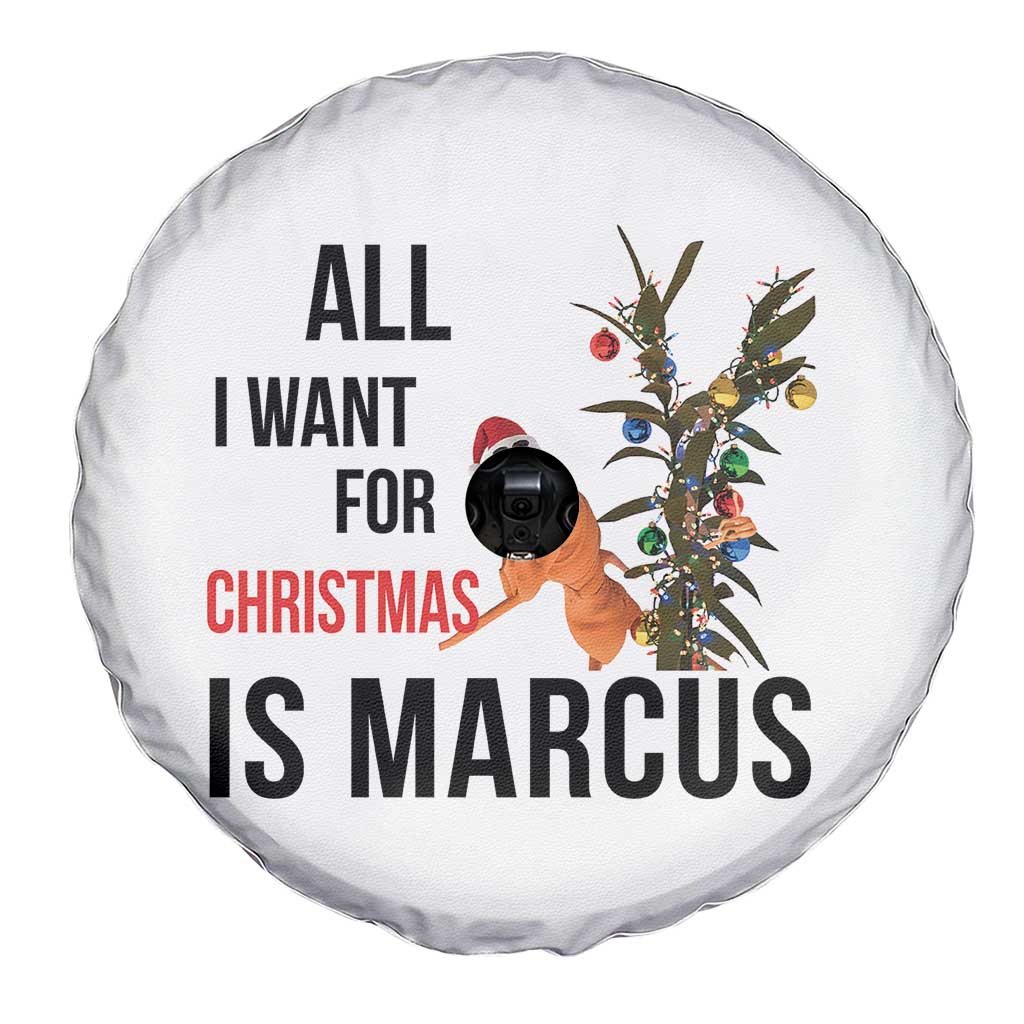 Marcus The Worm Robert Meme Spare Tire Cover All I Want For Christmas Is Marcus TS14 Print Your Wear