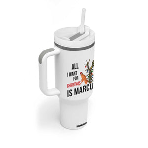 Marcus The Worm Robert Meme Tumbler With Handle All I Want For Christmas Is Marcus TS14 Print Your Wear