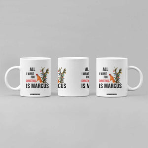 Marcus The Worm Robert Meme Coffee Mug All I Want For Christmas Is Marcus TS14 Print Your Wear