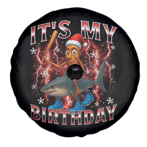 Italian Brainrot Christmas Meme Spare Tire Cover It Is My Birthday TS14 Print Your Wear