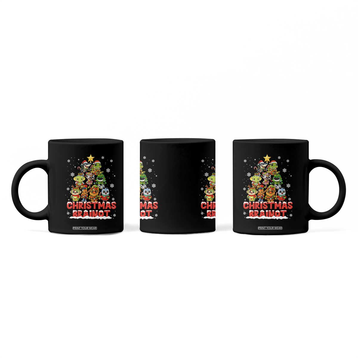 Italian Brainrot Christmas Tree Meme Coffee Mug TS14 Print Your Wear