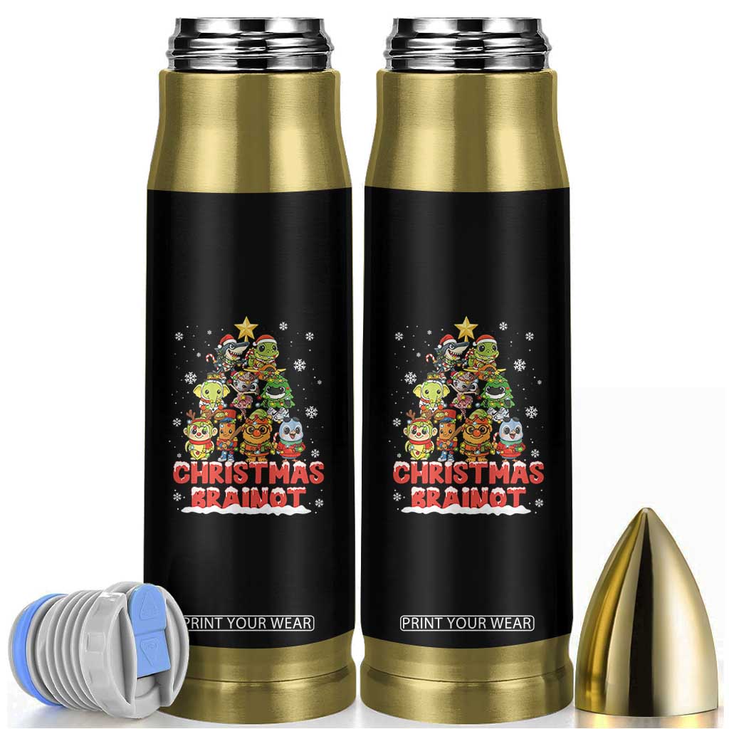 Italian Brainrot Christmas Tree Meme Bullet Tumbler TS14 Black Print Your Wear