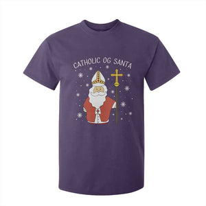 Saint Nicholas Catholic Christmas T Shirt For Kid TS14 Purple Print Your Wear